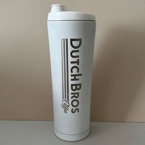 White Dutch Bros. Coffee Mug & Water Bottle